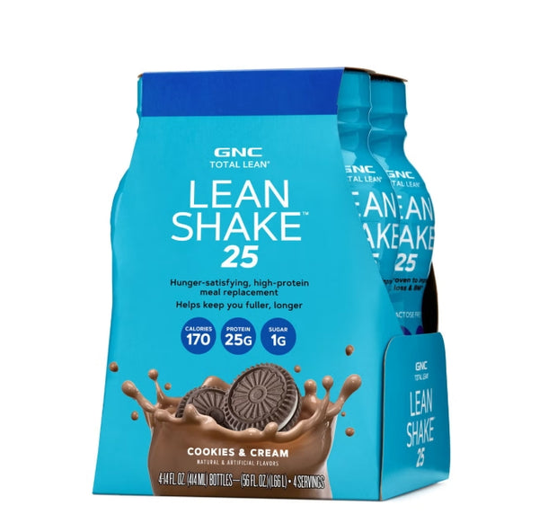 GNC TOTAL LEAN - Lean Shake 25, (4PACK) – GNC® Live Well Panamá