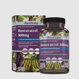 RESVITALE - Resveratrol 500mg