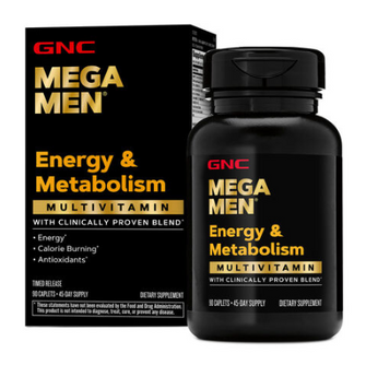 GNC MEGA MEN - Energy & Metabolism Multivitamin