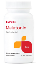 GNC - Melatonin 3mg -  Vegetarian Tablets (60 Servings)