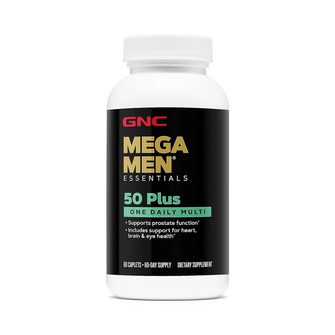 MEGA MEN ESSENTIAL 50 PLUS ONE DAILY MULTI 60 CAPSULAS