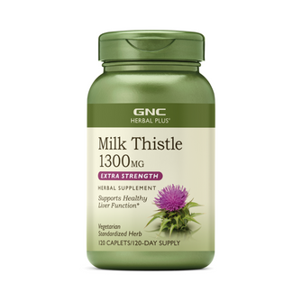 GNC MILK THISTLE 1300 MG 120 CAPSULAS