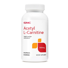 Acetyl-L-Carnitine 500mg - 60 Capsules (60 Servings)