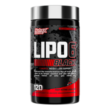 NUTREX RESEARCH - Lipo 6 Black - 120 Capsules (60 Servings)