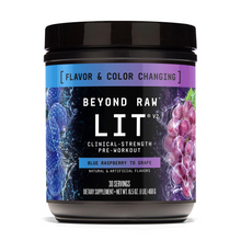 Lit V2 Pre-Workout - Blue Raspberry to Grape (30 Servings)