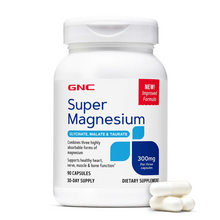 Super Magnesium 300mg - 90 Capsules (30 Servings)